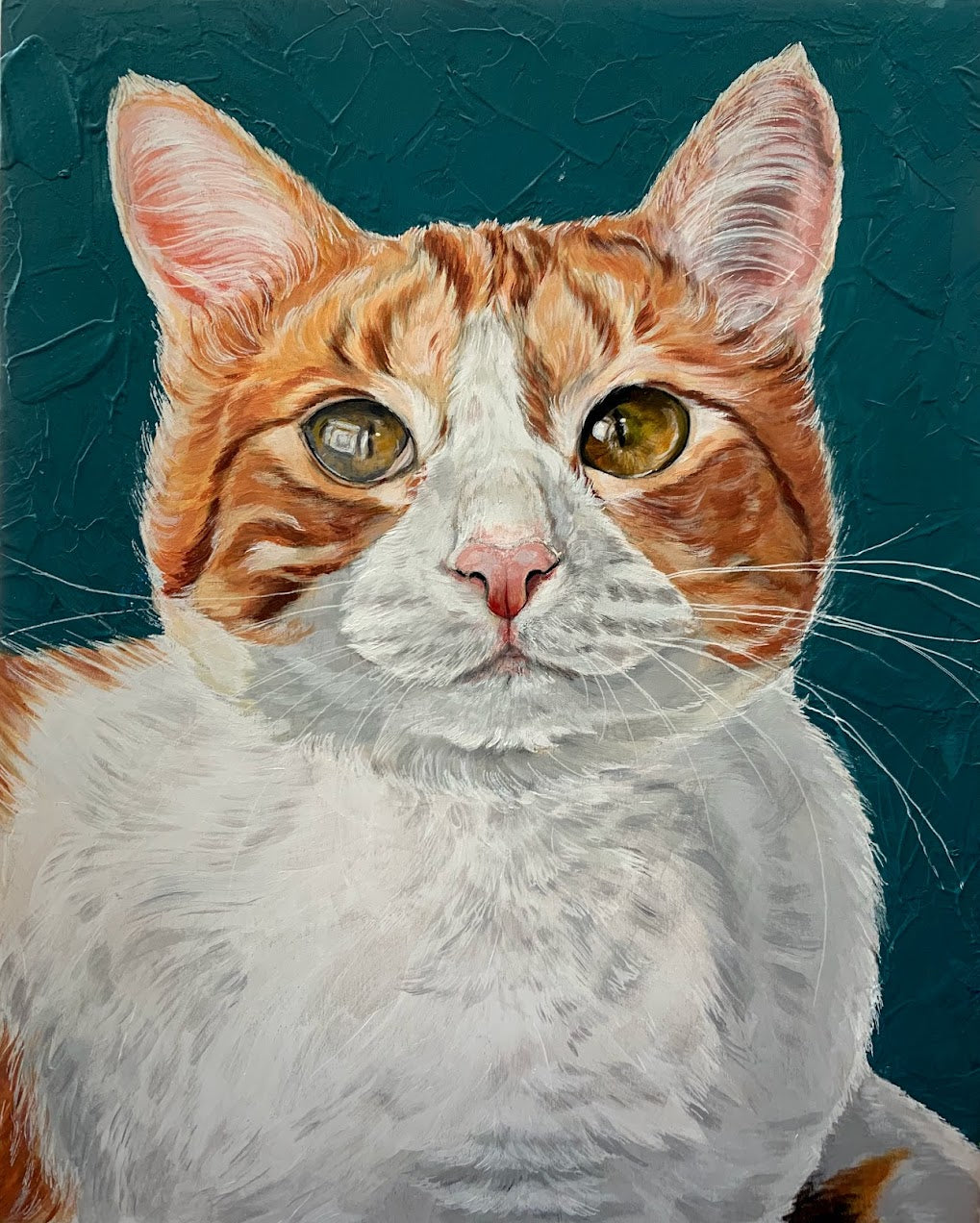 acrylic pet portrait