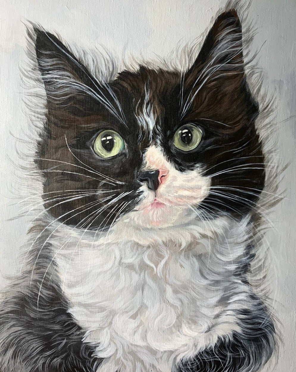 acrylic pet portrait